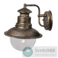 Уличный настенный светильник Arte Lamp Amsterdam A1523AL-1BN