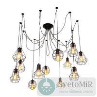 Подвесная люстра Arte Lamp A4051SP-12BK