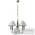 Подвесная люстра Arte Lamp Catrin A3545LM-5GO