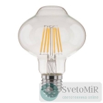 Лампа светодиодная филаментная E27 10W 4200K прозрачная 4690389125218 лампы