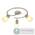 Спот Arte Lamp Parry A5062PL-3SS