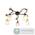 Потолочная люстра Arte Lamp 83 A7449PL-5BR